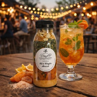Kit à mojito abricot - bouteille