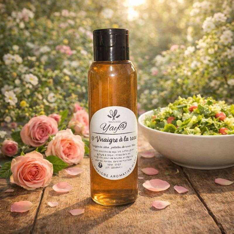 Vinaigre à la Rose – 100 ml
