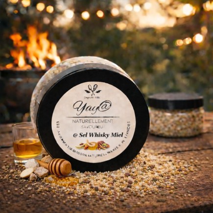 Sel aromatisé au whisky miel