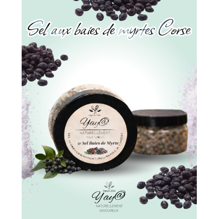 sel aux baies de myrtes Corse