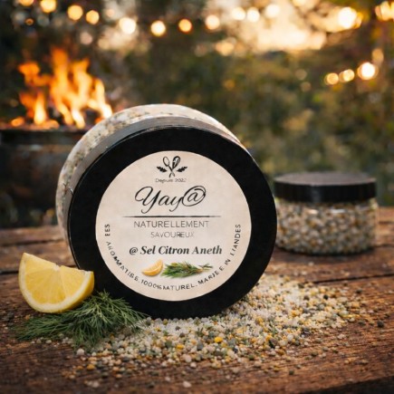 Sel aromatisé citron aneth