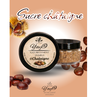 Sucre aromatisé à la châtaigne – 100 g
