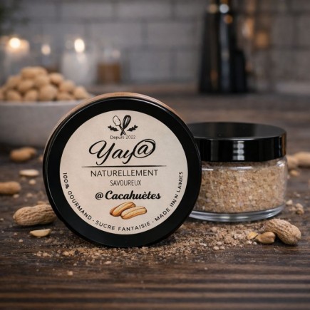 Sucre aromatisé à la cacahuète – 100 g