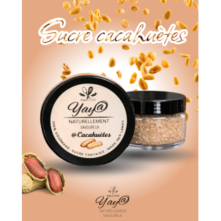 Sucre aromatisé à la cacahuète – 100 g