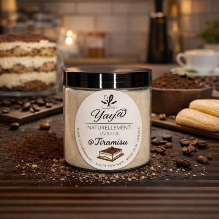 Sucre aromatisé au tiramisu-200G