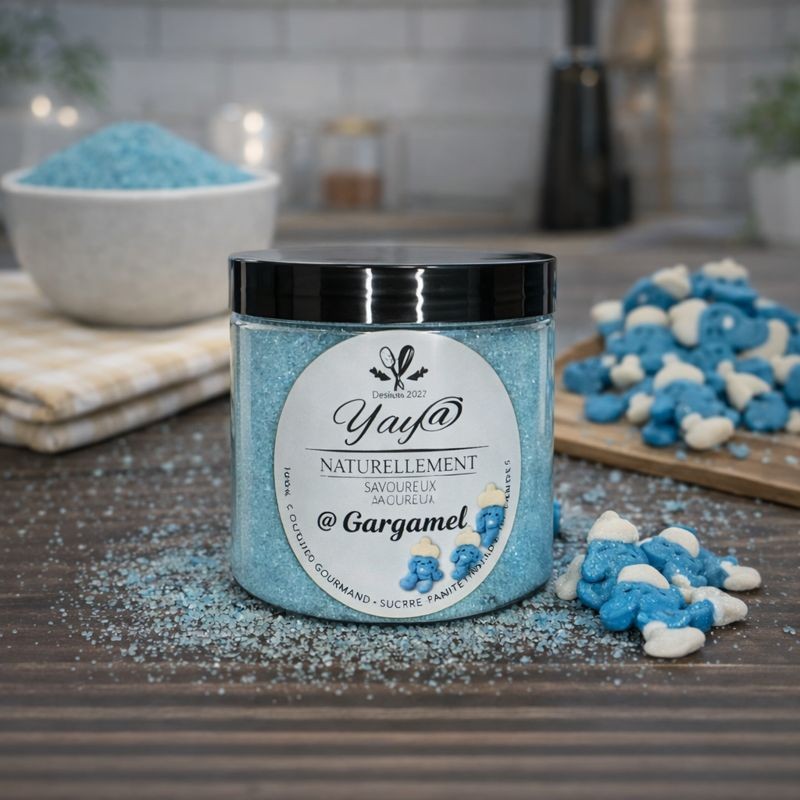 Sucre aromatisé Gargamel - 200Gr Sucre aromatisé Gargamel - 200Gr