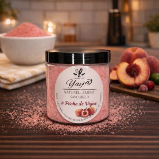 sucre aromatisé pêche de vigne 200g