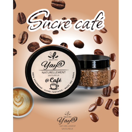 Sucre aromatisé café-100g