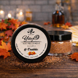 Sucre aromatisé à l'érable 100g