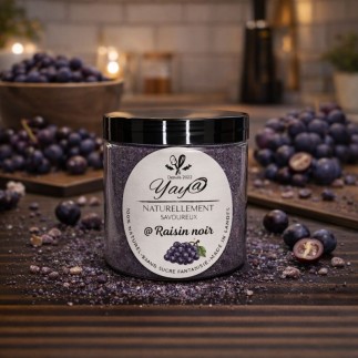 Sucre aromatisé au raisin noir 200g