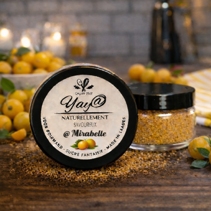 Sucre aromatisé mirabelle 100g