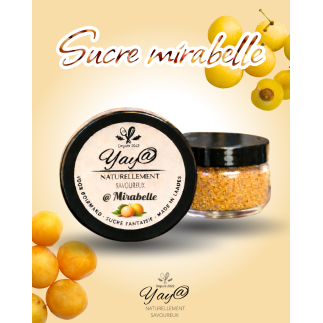 Sucre aromatisé à la mirabelle - 100g