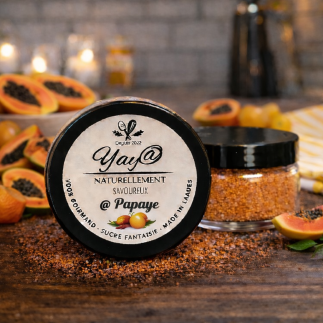 Sucre aromatisé papaye 100g