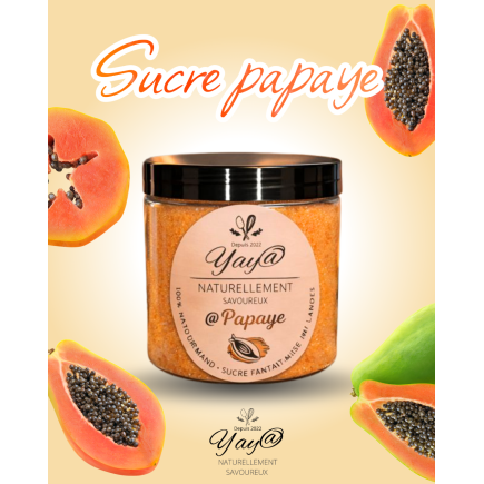 Sucre aromatisé papaye-200G
