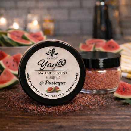 Sucre aromatisé à la pastèque 100g