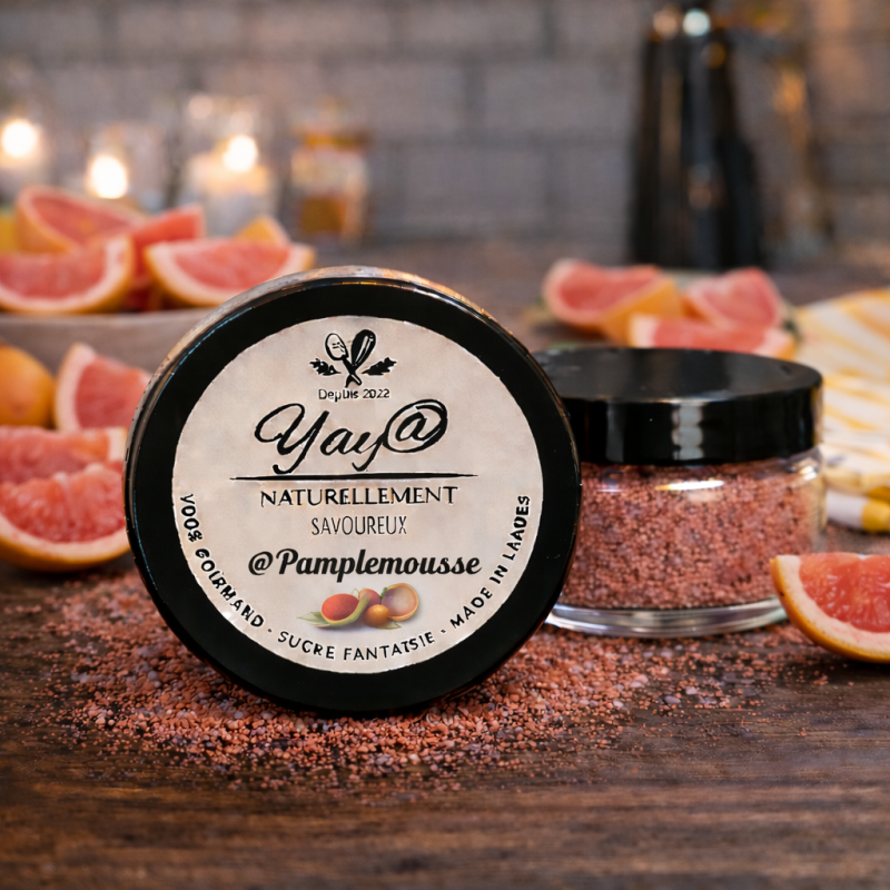 Sucre aromatisé au pamplemousse - 100g