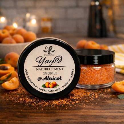 Sucre aromatisé à l'abricot 100g