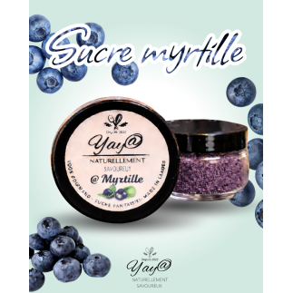 Sucre aromatisé Myrtille -100G