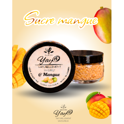 Sucre aromatisé à la mangue - 100g