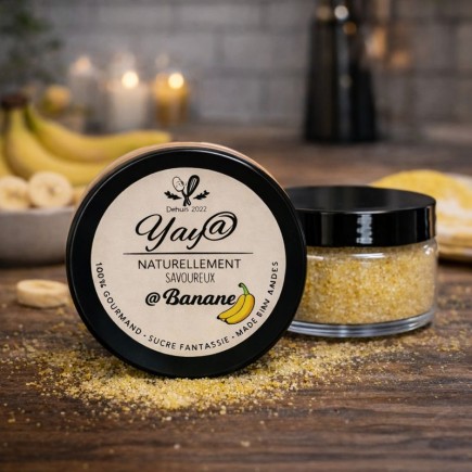 Sucre aromatisé à la banane 100g