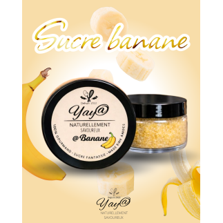 Sucre aromatisé banane - 100G