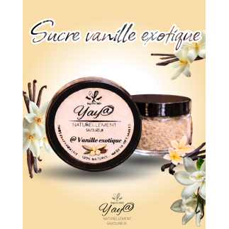 Sucre aromatisé vanille exotique-100G