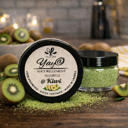 Sucre aromatisé au kiwi 100g