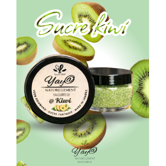 Sucre aromatisé au kiwi - 100g