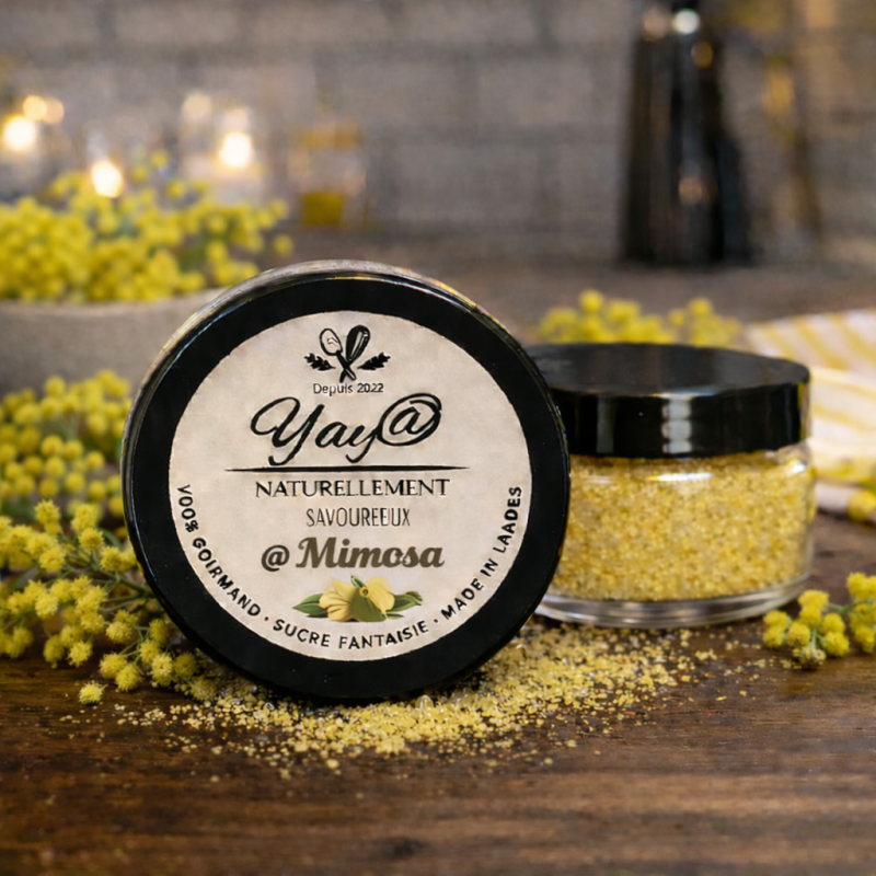 Sucre aromatisé au mimosa - 100g