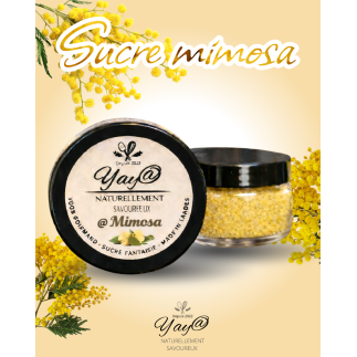 Sucre aromatisé au mimosa - 100g