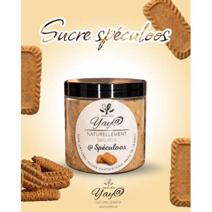 Sucre aromatisé au spéculoos - 200g