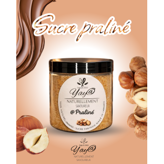Sucre aromatisé au praliné - 200g