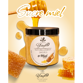 Sucre aromatisé au miel - 200g