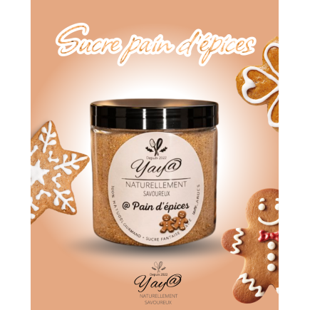 Sucre aromatisé au pain d'épices - 200g