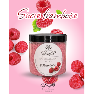 Sucre aromatisé à la framboise - 200g