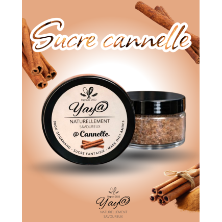 Sucre aromatisé cannelle- 100G