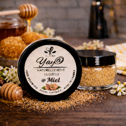 Sucre aromatisé au miel 100g