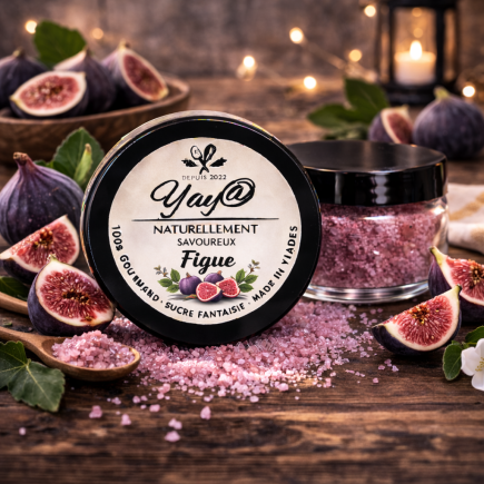Sucre aromatisé à la figue 100g