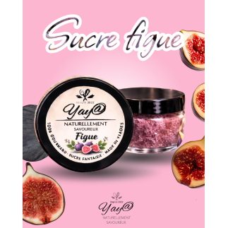 Sucre aromatisé à la figue - 100g