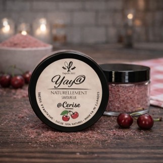 Sucre aromatisé à la cerise 100g