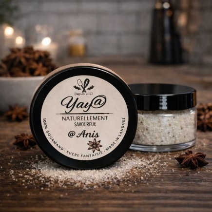 Sucre aromatisé à l'anis 100g