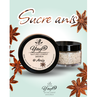 Sucre aromatisé à l'anis - 100g