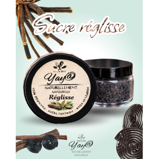 Sucre aromatisé à la réglisse - 100g