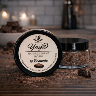 Sucre aromatisé au brownie 100g