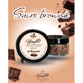 Sucre aromatisé au brownie - 100g