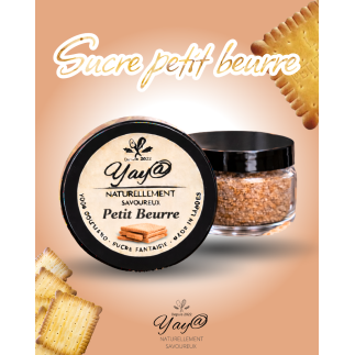 Sucre aromatisé au petit beurre - 100g