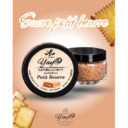 Sucre aromatisé au petit beurre - 100g