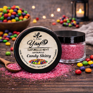 Sucre aromatisé au candy skitty 100g