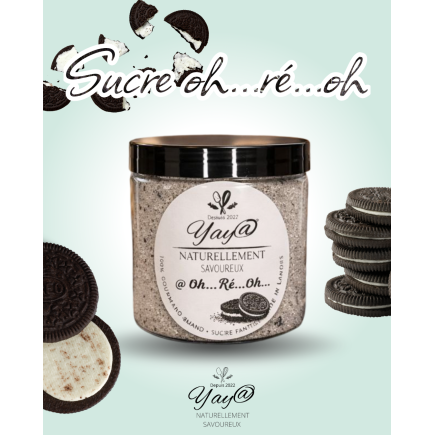 Sucre aromatisé aux Oh....Ré...Oh - 200g