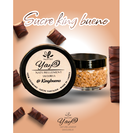 Sucre aromatisé aux KingBueno - 100g